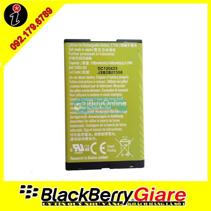 Pin BlackBerry C-X2 Battery (8800 / 8820 / 8830 / 8350i)