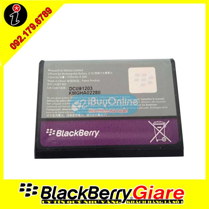 Pin BlackBerry F-M1 Battery (BlackBerry 9100/9105/9670)