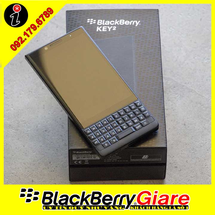 Điện Thoại BlackBerry Key 2 Đen (Key2 Black) Fullbox 128GB