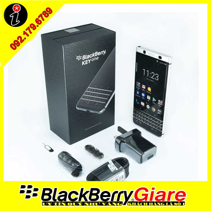 Điện Thoại BlackBerry Keyone Silver Edition Fullbox