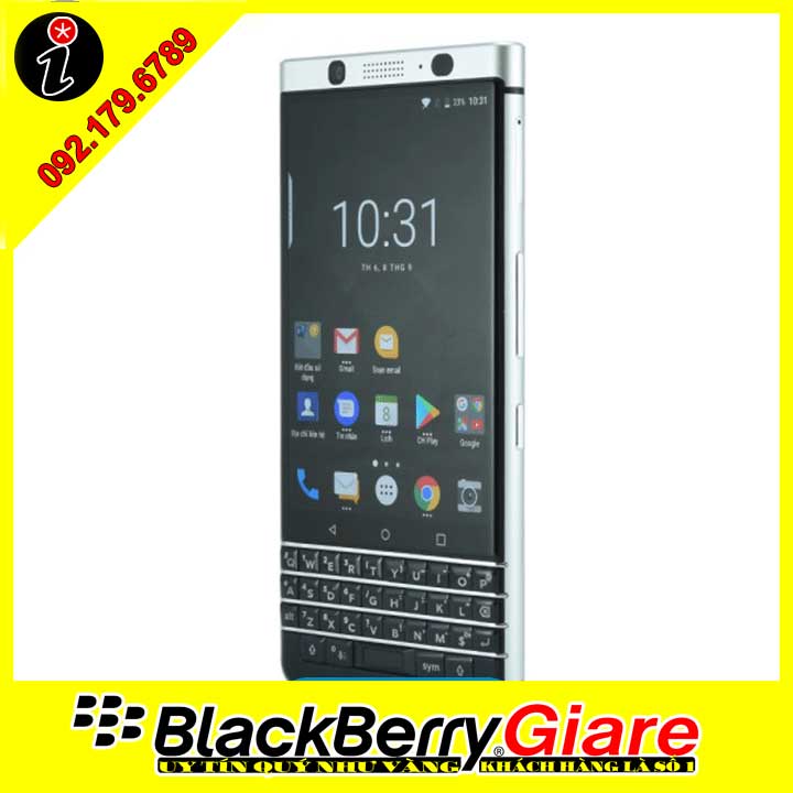 Điện Thoại BlackBerry Keyone Silver Edition Fullbox