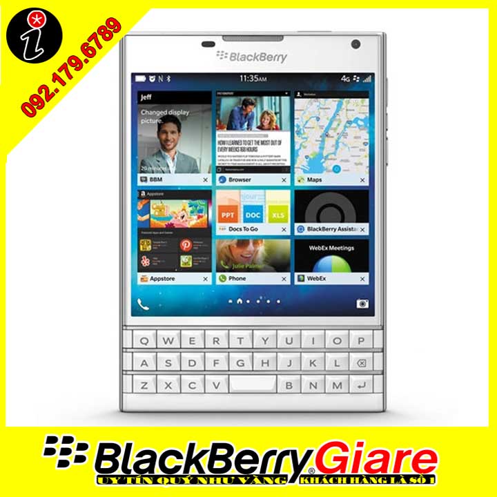 Điện Thoại BlackBerry Passport White Edition Fullbox