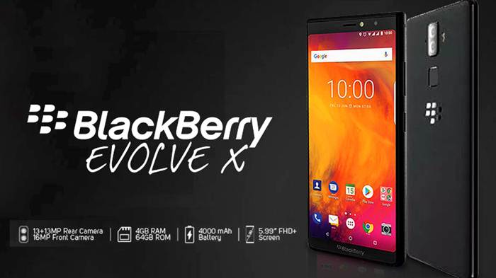 BlackBerry Evolve X New
