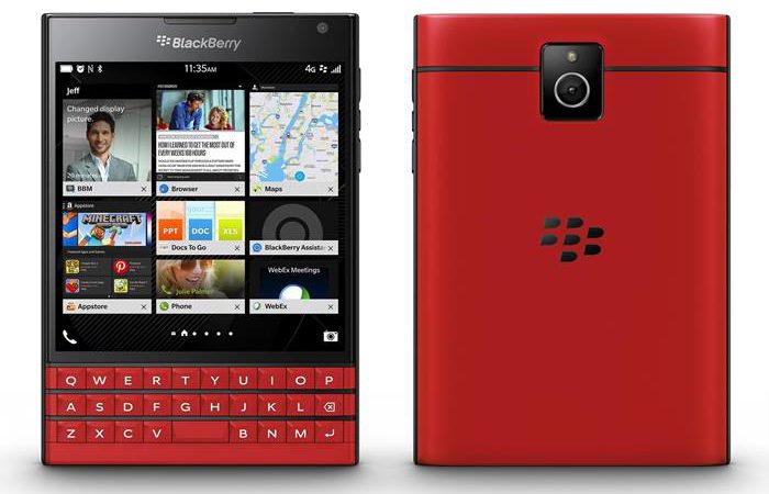 BlackBerry Passport Red