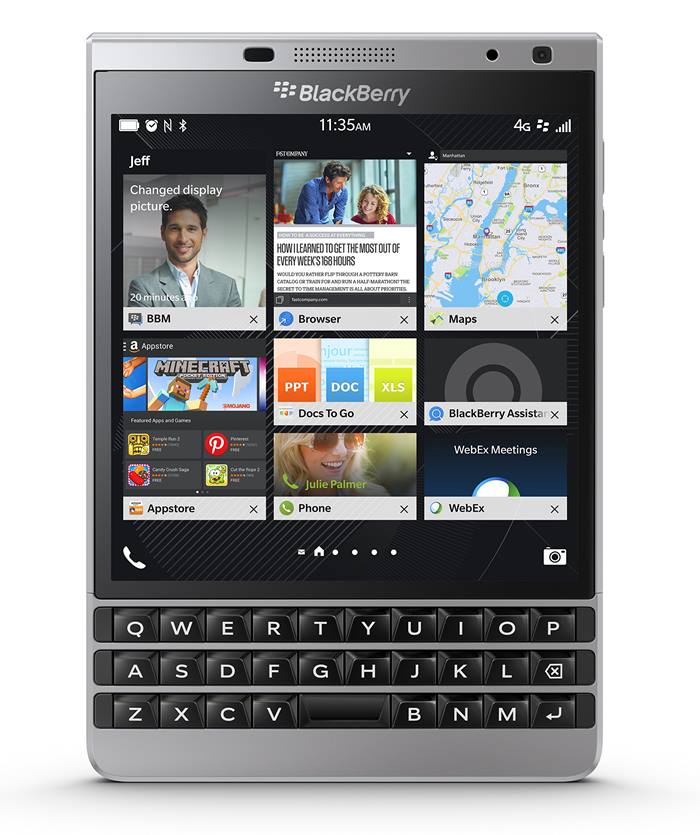 BlackBerry Passport Silver