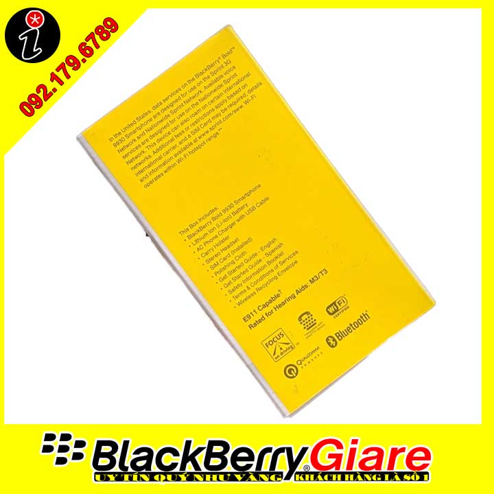 Điện thoại BlackBerry Bold 9930 Sealbox
